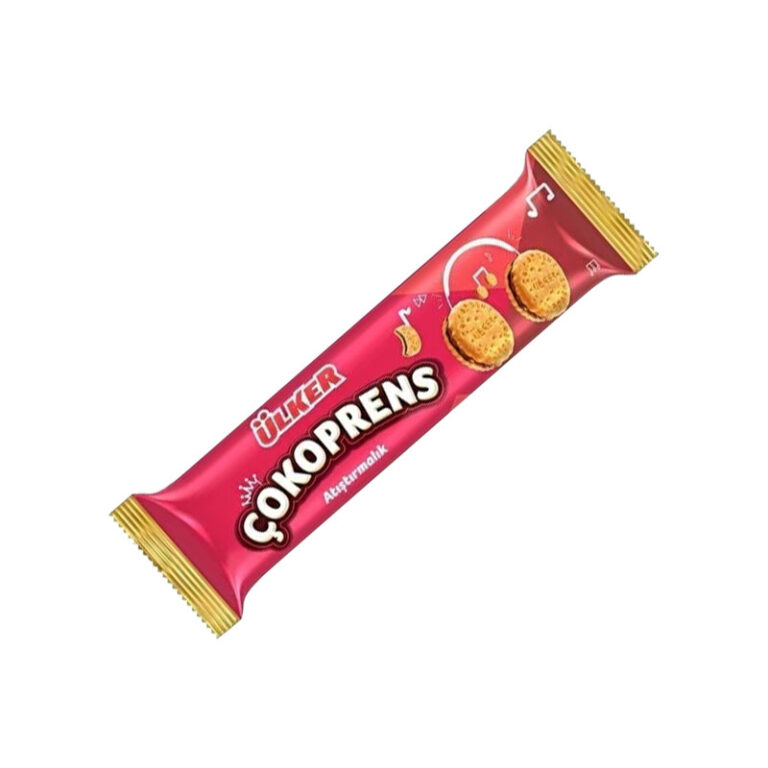 بیسکوئیت ساندویچی اولکر COKOPRENS وزن 73 گرم