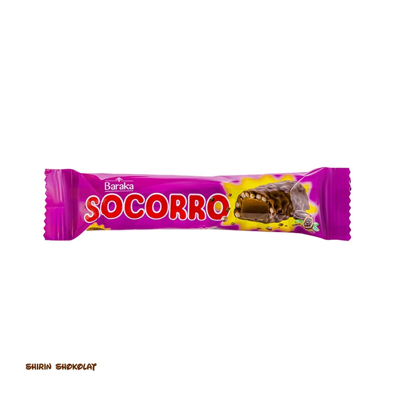 6260336005535 شکلات مغزدار سوکورو باراکا Baraka وزن ۲۳ گرم