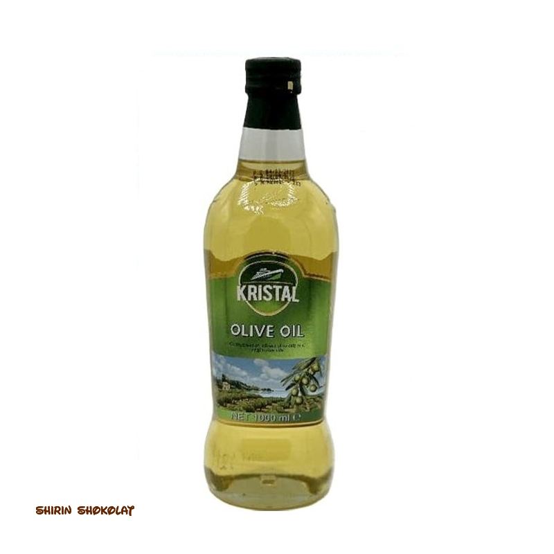 8690819112067 روغن زیتون بدون بو شیشه ای کریستال KRISTAL در 2 حجم
