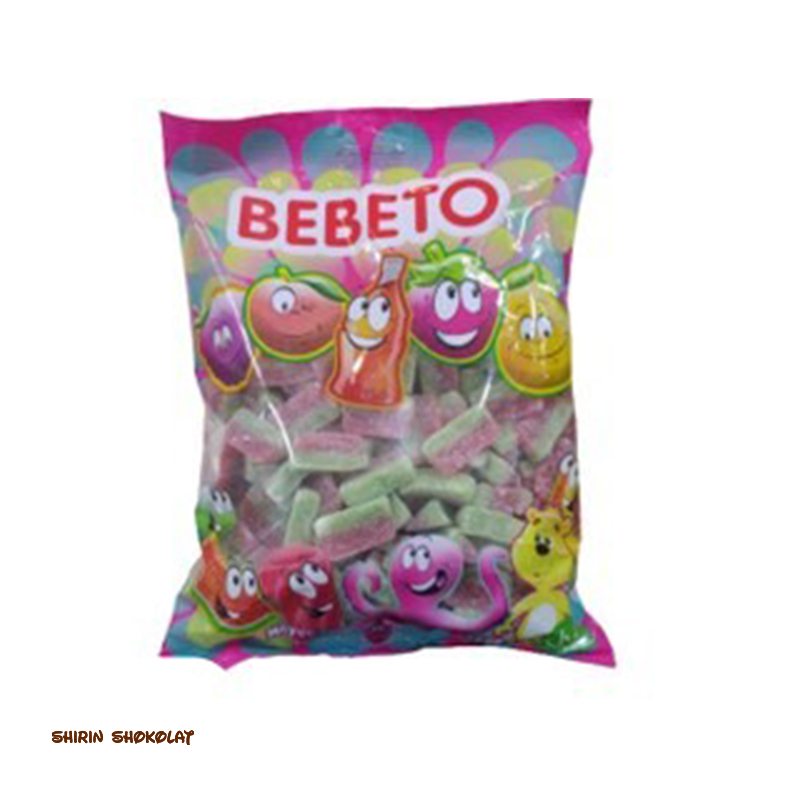 پاستیل ببتو BEBETO طرح هنداونه شکری در 2 وزن